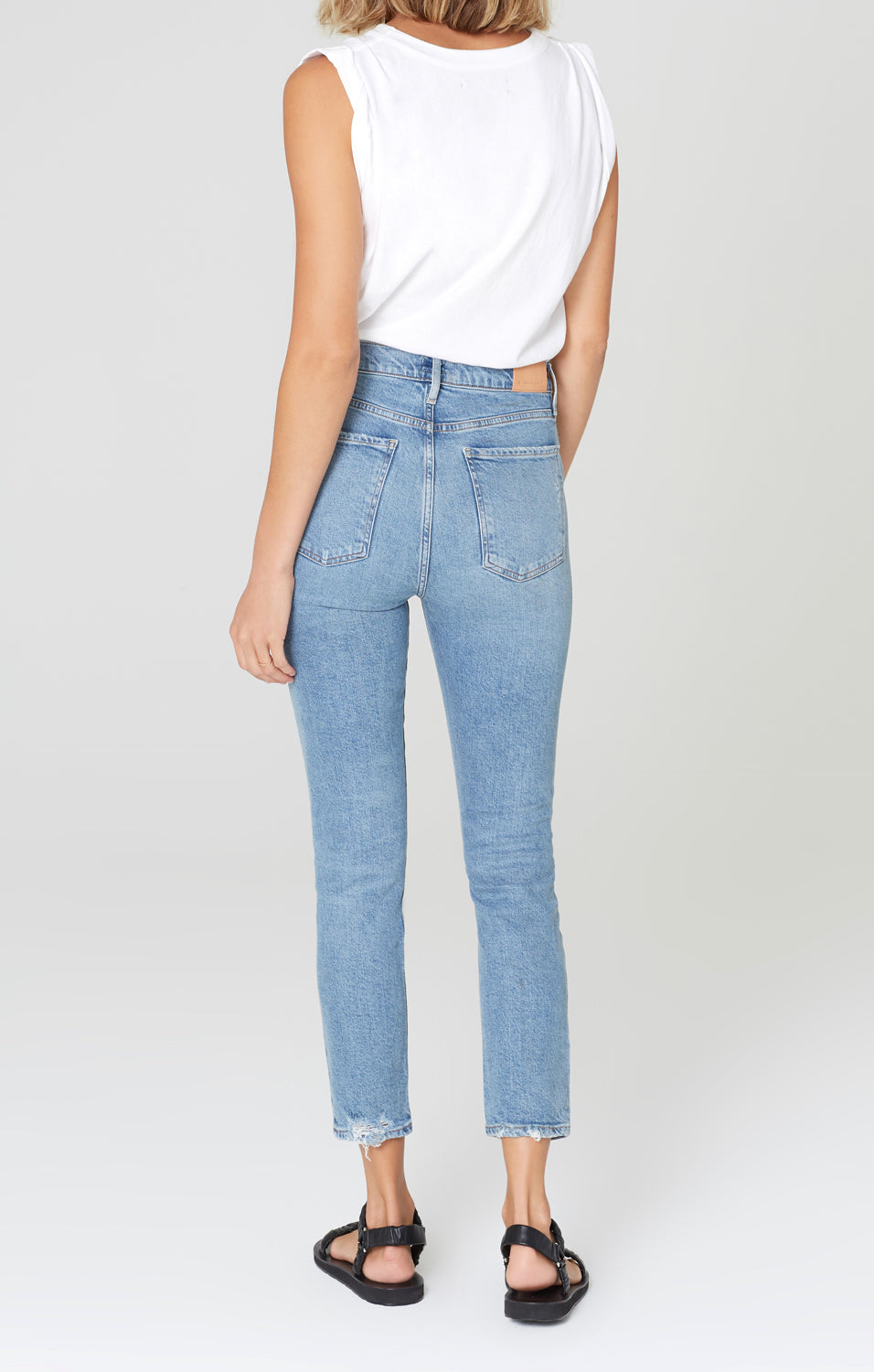 Olivia High Rise Slim Fit in Chit Chat – Citizens of Humanity