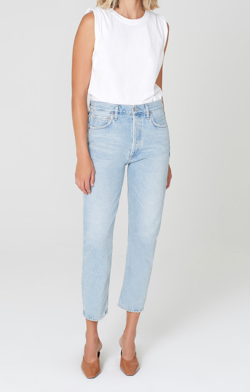 charlotte crop high rise straight