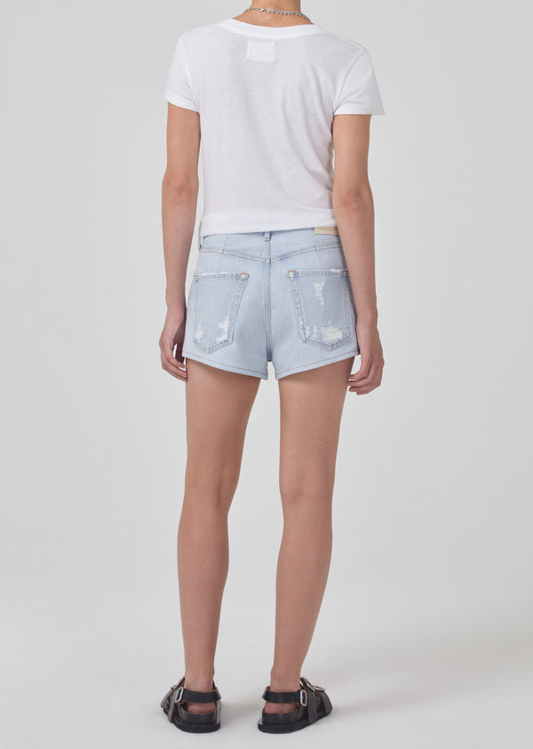 Franca Pleated Baggy Short in Marzipan – Citizens of Humanity