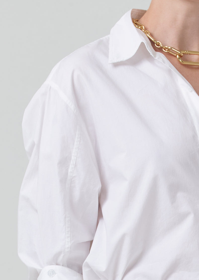 Kayla Shirt in Optic White – Citizens of Humanity