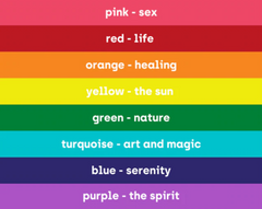 lqbtq+ flag used this pride month 2023