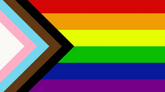 Daniel Quasar’s Progress Pride Flag in Pride Month 2023