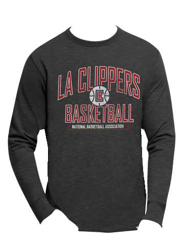 LA Clippers Long Sleeve Scrum T-Shirt 