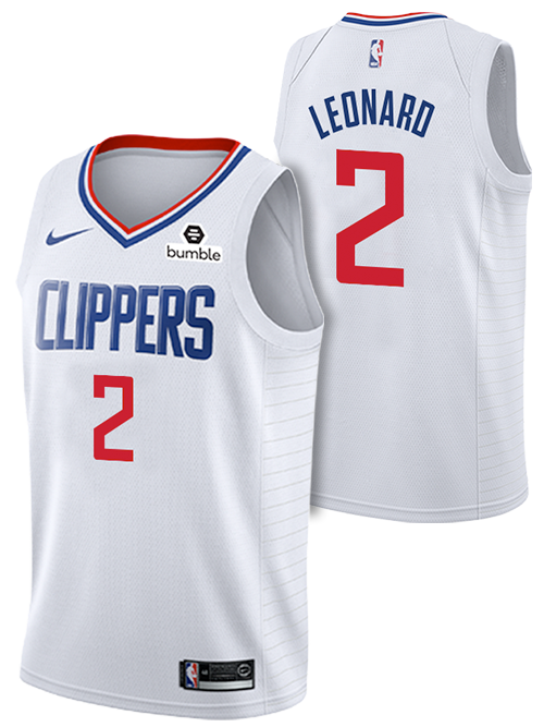 kawhi in clippers jersey