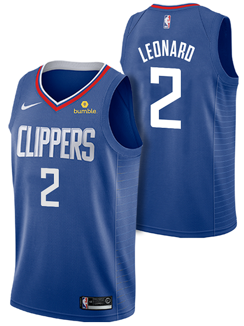 clippers blue jersey 2019