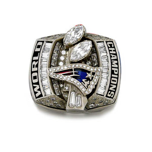 NFL 2001 2003 2004 2014 2016 New England Patriots Super Bowl Championship  Replica Fan Rings Set