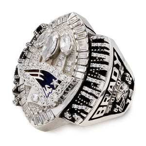 New England Patriots Super Bowl Ring Set (2002, 2004, 2005, 2015