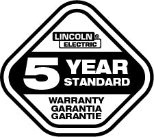 Lincoln Viking 5 year warranty