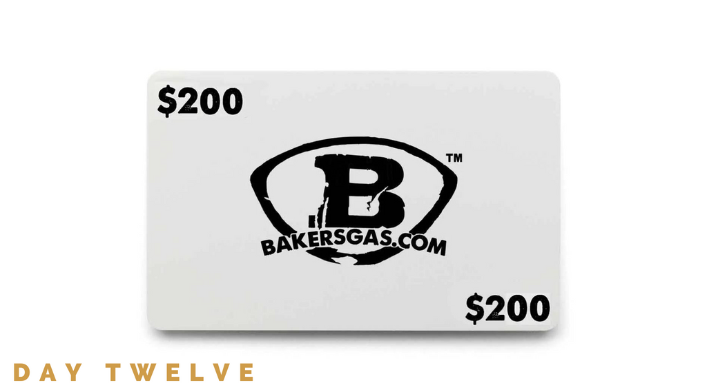 Bakers gift card