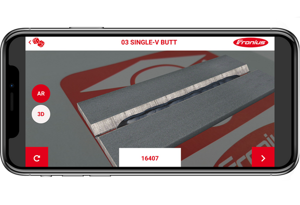Fronius Welducation App for learning how to weld
