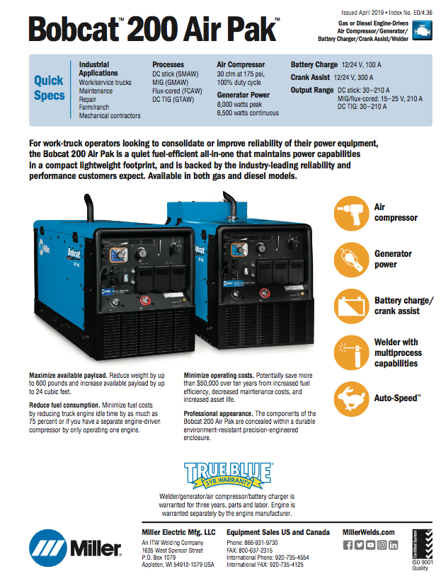 MIL907760 Spec Sheet