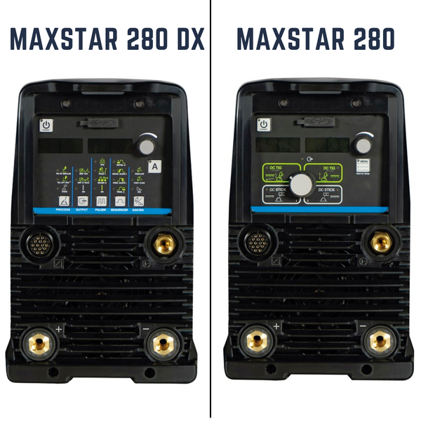 Maxstar 280 Front comparison