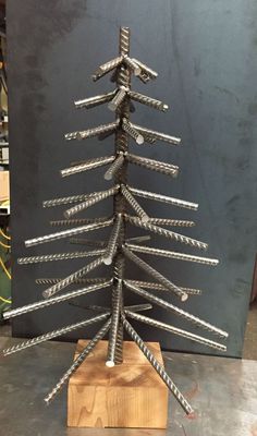 Rebar Christmas Tree