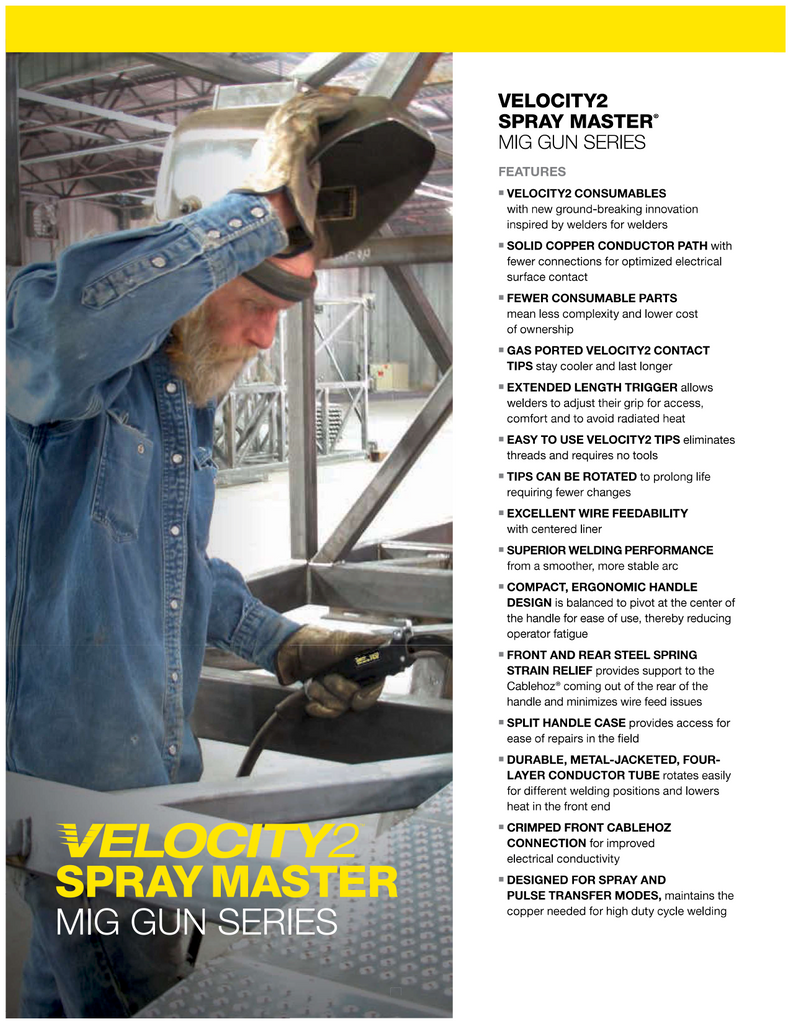 Tweco Spray Master Spec Sheet