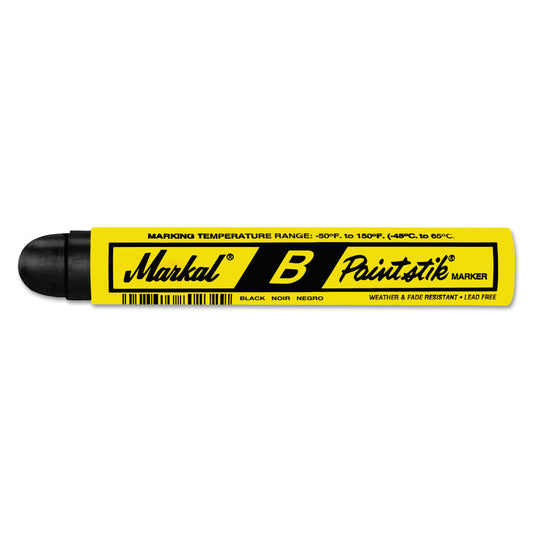 La-Co Markal Ball Paint Marker 84621 Yellow Paint Marker, 1/8 Inch