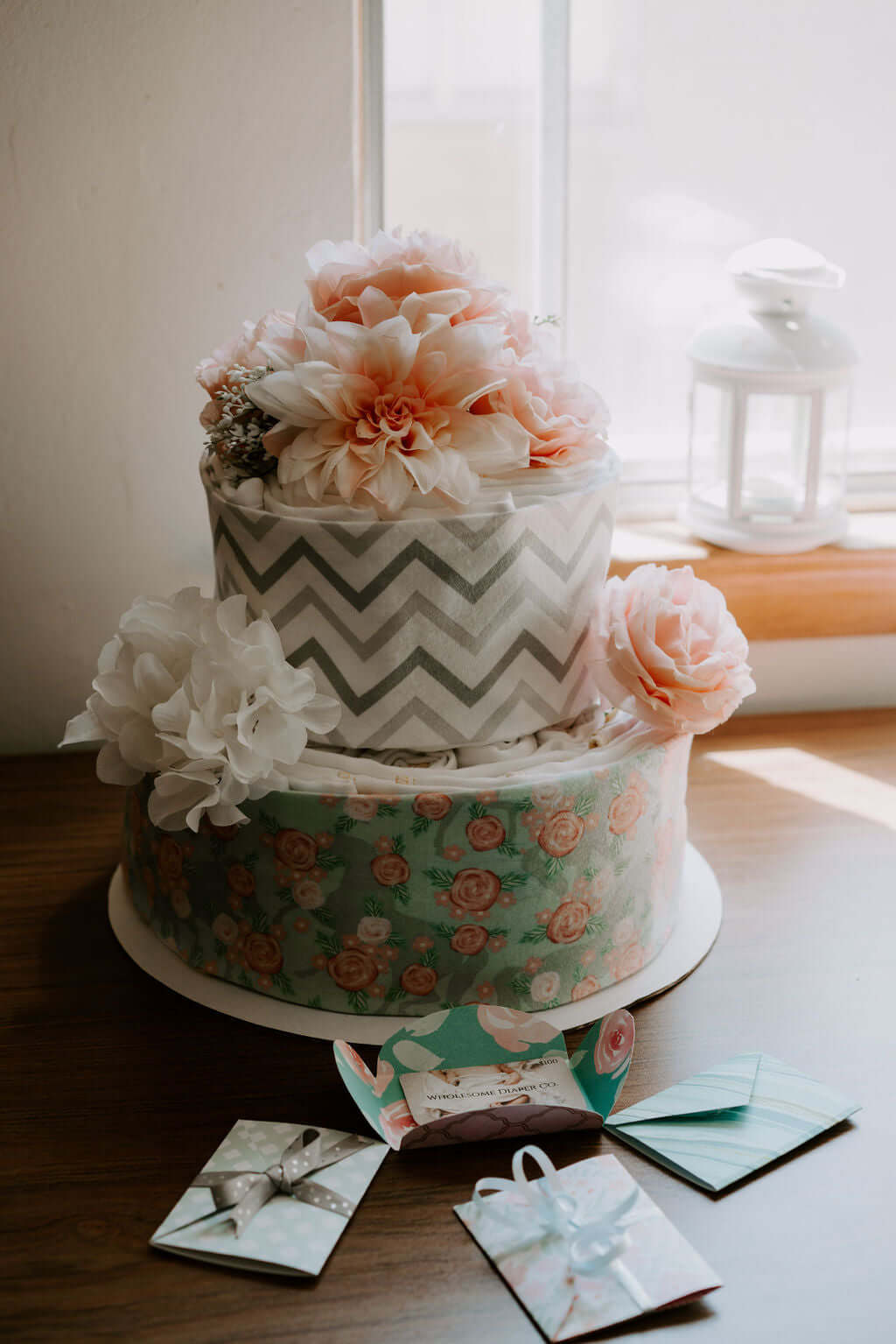 cloth diaper cake