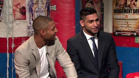 Khan and Brook Appearing on Sky Sports Ringside in 2013