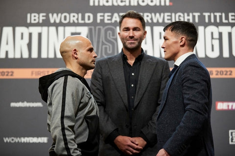 Martinez and Warrington face off at the Press conference