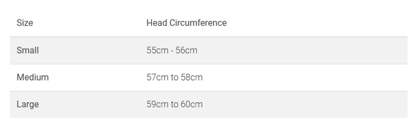 Blitz Centurion Head Guard Size Guide