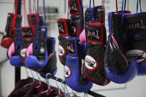 Boxing gloves for Muay Thai