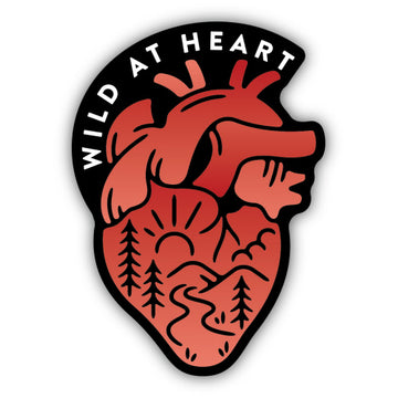 Wild at Heart Sticker