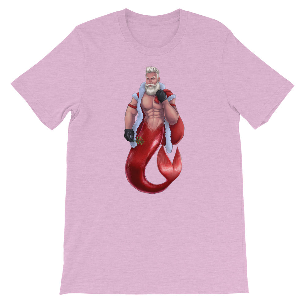 Santa Daddy Merman - Short-Sleeve Unisex T-Shirt