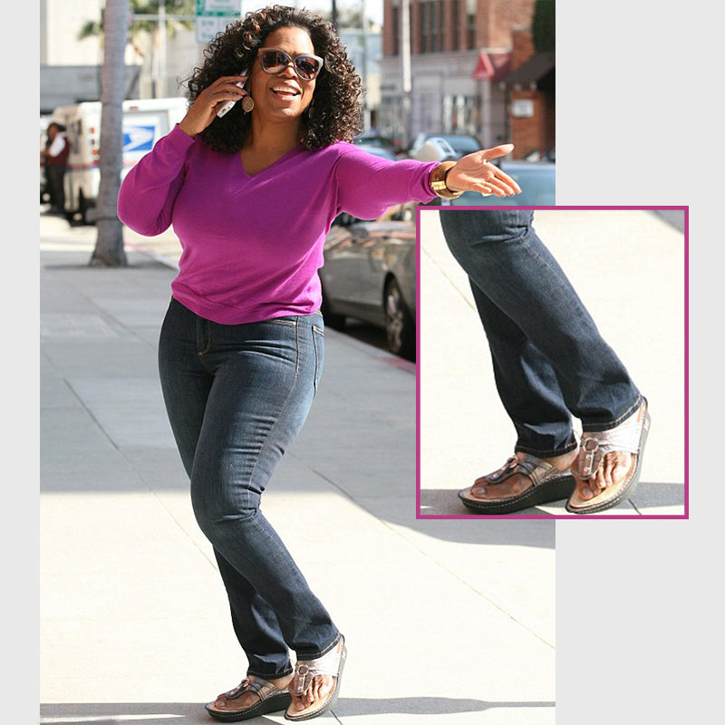 Oprah Winfrey, Famous Talk Show Host Bunion Sufferer