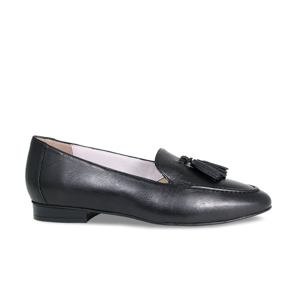 Tess: Black Leather - Loafers for Bunions | Sole Bliss – Sole Bliss USA