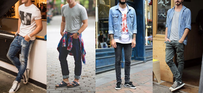 Jeans and T-Shirt, Style, Men's