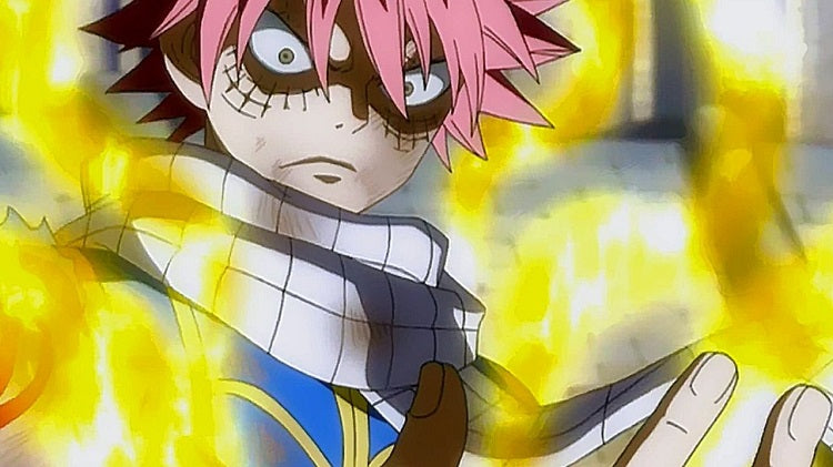 natsu fuerza mejorada