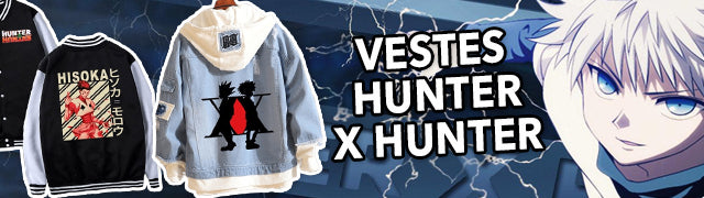 Veste hunter x hunter adulte homme femme manteau hxh