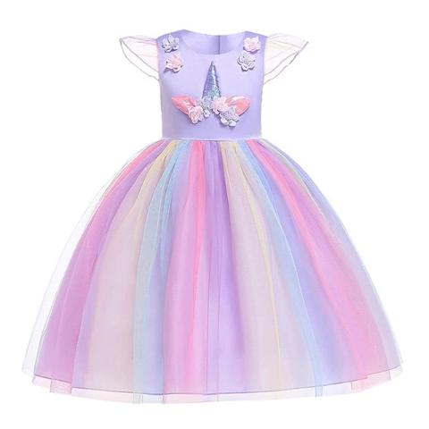 Robe Arc En Ciel Licorne Happylicorne