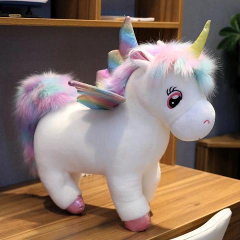 jouet licorne peluche