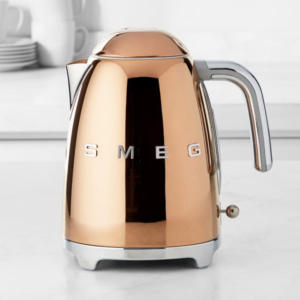 smeg polished steel kettle