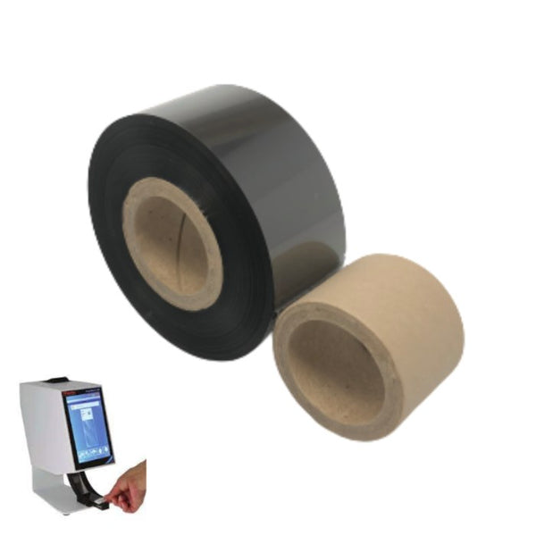 Rankin Basics Thermal Transfer Ribbon, Hot Foil Tape for SlideMate, SP15,  PSLIM Printer, Black
