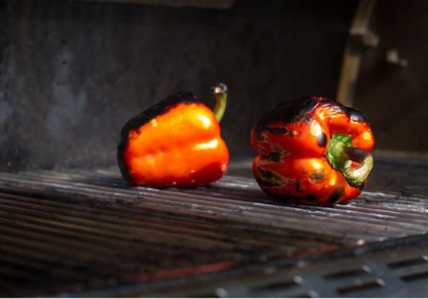 Bell Peppers smoking