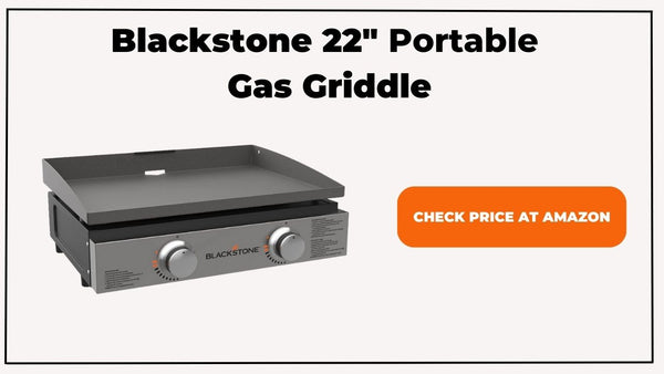 Plaque chauffante à gaz portative Blackstone 22