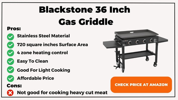 Blackstone Gas Griddle Features