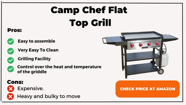 Camp Chef Flat Top Grill Features