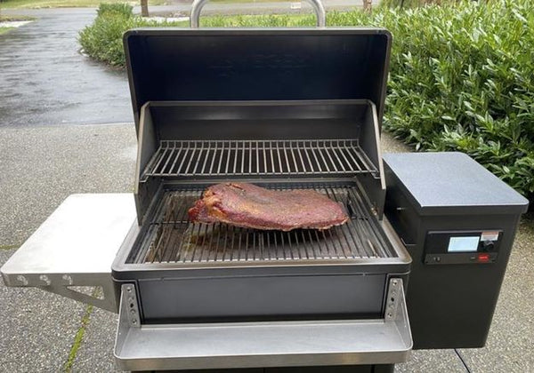 Cooking on a Traeger Silverton 620