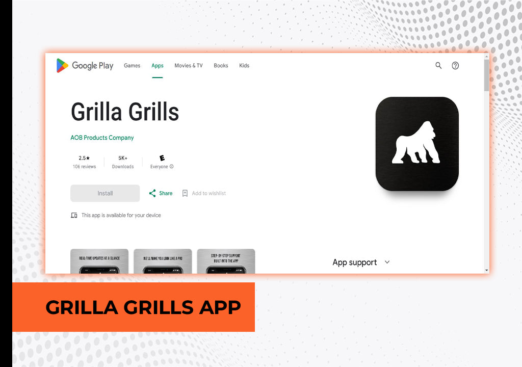 Aplicación Grilla Grills