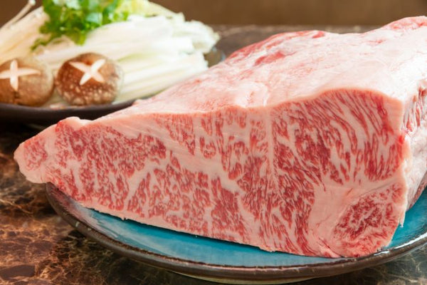 Niveau de persillage élevé du bœuf Wagyu