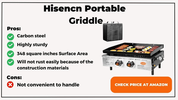 Hisencn Portable Griddle