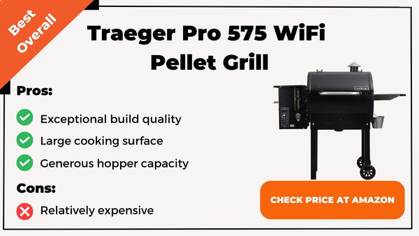 Parrilla de pellets WiFi Traeger Pro 575