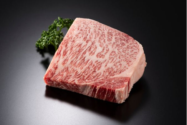 marbling of a premium  Wagyu beef