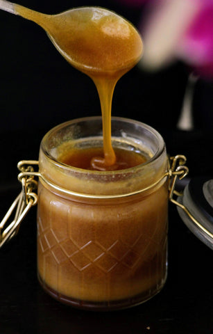 caramel in a jar