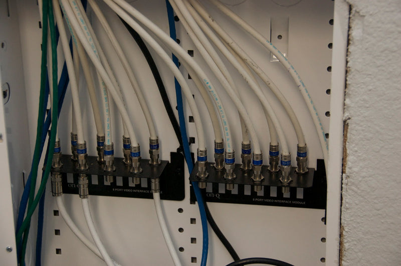 coaxial cable patch panel