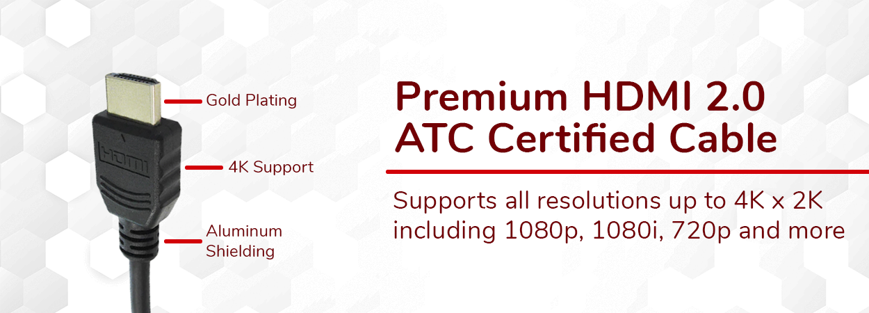 HDMI 2.0 ATC Certified Premium Cable