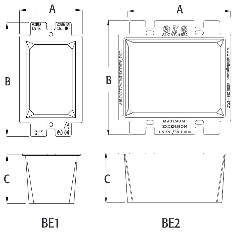 Drywall Bracket Specs