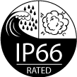 IP66 Outdoor Rating